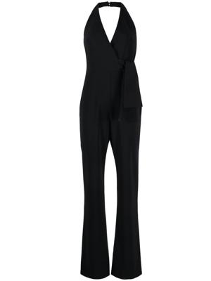 PINKO Jumpsuit met halternek - Zwart