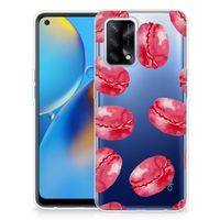 OPPO A74 4G Siliconen Case Pink Macarons