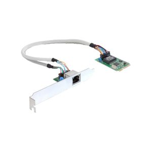 DeLOCK MiniPCIe I/O PCIe full size 1 x Gigabit Lan netwerkadapter