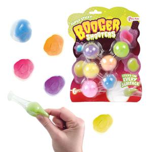 Toi Toys Vingerkatapult Super Sticky Booger Shooters 6 Op Kaart