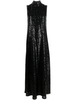 Filippa K robe Aspen à sequins brodés - Noir