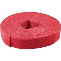 Value 25.99.5253 Klittenband Om te bundelen Lusdeel, Haak- en lusdeel, Haakdeel (l x b) 25 m x 10 mm Rood 25 m - thumbnail