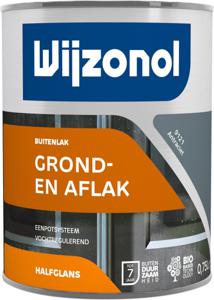 Wijzonol Grond- en aflak - 750 ml 9121 Antraciet