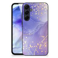 Kleurrijke Telefoonhoesje voor Samsung Galaxy A55 Watercolor Paars