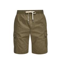 Q/S designed by regular fit cargo short kaki