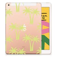 Apple iPad 10.2 | iPad 10.2 (2020) | 10.2 (2021) Siliconen Hoesje Palmtrees