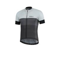 Rogelli fietsshirt Boost zwart/donkergrijs/wit
