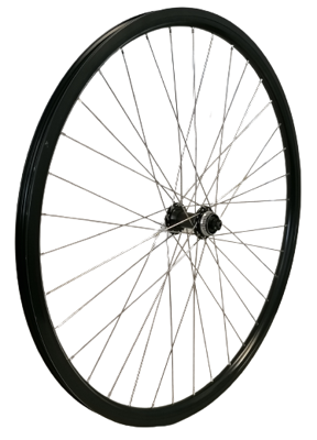 Kgs voorwiel 28 inch (622) stratos zwart centerlock uitval
