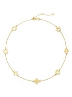 Tory Burch collier Kira Clover en or 18ct - thumbnail