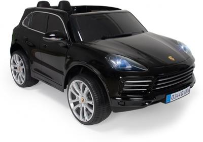 Injusa Porsche Cayenne S Elektrische Kinderauto 12V Zwart