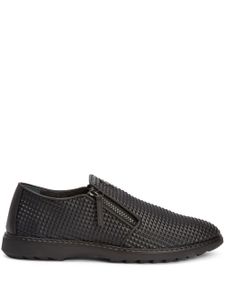 Giuseppe Zanotti mocassins Cooper en cuir - Noir