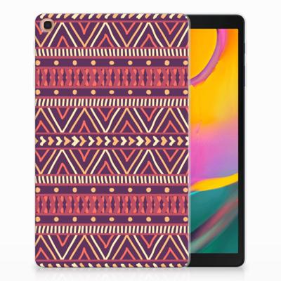 Samsung Galaxy Tab A 10.1 (2019) Hippe Hoes Aztec Paars Samsung Galaxy Tab A 10.1 (2019) Hippe Hoes Aztec Paars