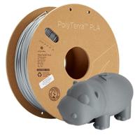 Polymaker 70824 PolyTerra PLA Filament PLA Lager kunststofgehalte 1,75 mm 1000 g grijs (mat) 1 st.