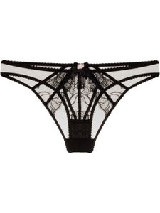 Agent Provocateur culotte Rozlyn en coton - Noir