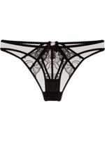 Agent Provocateur culotte Rozlyn en coton - Noir