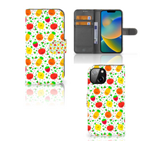 Apple iPhone 14 Book Cover Fruits - thumbnail