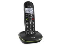 Doro PhoneEasy 110 DECT-telefoon Nummerherkenning Zwart - thumbnail