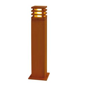 SLV Terraslamp Rusty 70cm vierkant roestbruin 233437