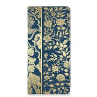 Samsung Galaxy A71 Smart Cover Beige Flowers