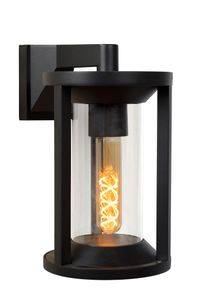 Lucide CADIX - Wandlamp Binnen/Buiten - 1xE27 - IP65 - Zwart