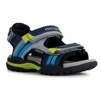Geox Boys J Borealis Jongenssandaal, Marineblauw/grijs, 32 EU