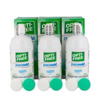 Opti-Free PureMoist Voordeelpakket (3x300ml) - Lenzenvloeistof > | 123Optic.com