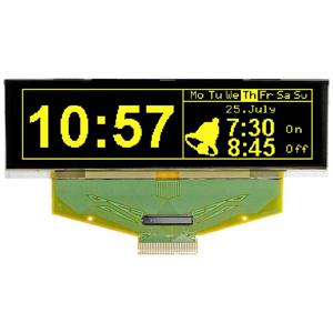 DISPLAY VISIONS OLED-display (b x h x d) 88 x 27.8 x 2.05 mm