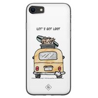 iPhone SE 2020 siliconen hoesje - Let's get lost - thumbnail