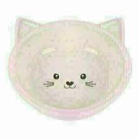 HAPPY PET VOERBAK KITTEN ROZE / CREME 200 ML