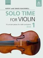SOLO TIME FOR VOLIN BOOK 1 VIOLON +CD: 16 concert pieces for violin and piano