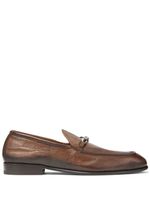 Jimmy Choo mocassins Marti Reverse en cuir - Marron - thumbnail