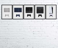 Posters - Playstation Gamer / Set van 5 - thumbnail