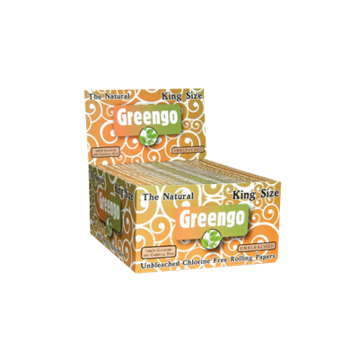 Greengo Greengo Unbleached King Size Regular 50 stuks