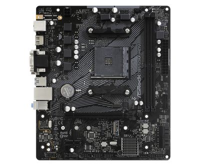 ASRock B550M-HDV Moederbord Socket AMD AM4 Vormfactor Micro-ATX Moederbord chipset AMD® B550
