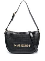 Love Moschino sac porté épaule en cuir artificiel - Noir