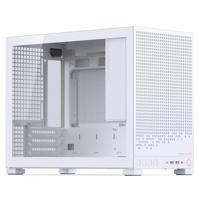 Jonsbo D32 PRO PC-behuizing, wit, compacte mATX-case met back-connect-ondersteuning, gehard glas, stoffilters en high-end koeling