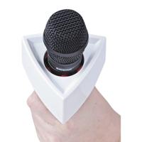 Rycote Single Triangular White Mic Flag