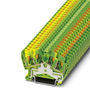 Phoenix Contact PTS 4-QUATTRO-PE 3213609 Aardingsklem 0.20 mm² 4 mm² Groen, Geel 50 stuk(s)