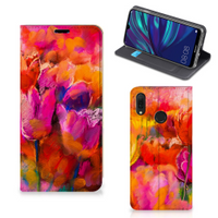 Bookcase Huawei Y7 hoesje Y7 Pro (2019) Tulips - thumbnail