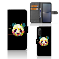 Sony Xperia 10 V Leuk Hoesje Panda Color - thumbnail