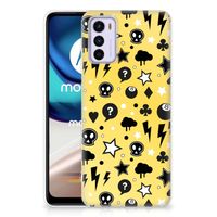 Silicone Back Case Motorola Moto G42 Punk Geel