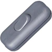 Kopp Snoerschakelaar, 1-polig, 250 V, 6 A, zilver, 191320086