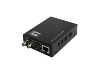 LevelOne GVT-2003 netwerk media converter 1000 Mbit/s 1310 nm Single-mode Zwart