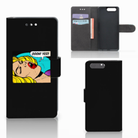 Huawei P10 Wallet Case met Pasjes Popart Oh Yes