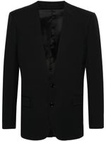 Lardini blazer à simple boutonnage - Noir - thumbnail