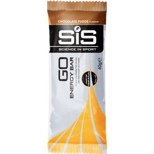 SiS Go Energy Reep Chocolade Fudge 40g - Overige artikelen - Sportvoeding - zilver - maat 40-G