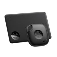 Tile by Life360 Starter Pack (2024) – Bluetooth-trackers en finders voor sleutels, portefeuilles en meer. Compatibel met iOS en Android. Telefoonfinder. 2-Pack (zwarte Mate/Slim)