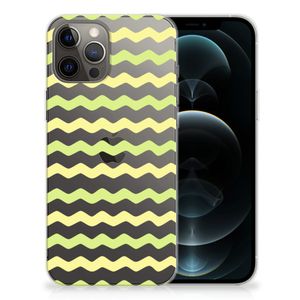 iPhone 12 Pro Max TPU bumper Waves Yellow