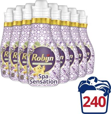 Robijn Spa Sensation Wasverzachter - 8 x 30 wasbeurten - Voordeelverpakking Robijn Spa Sensation Wasverzachter - 8 x 30 wasbeurten - Voordeelverpakking