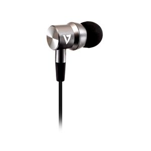 V7 HA111-3EB hoofdtelefoon/headset In-ear 3,5mm-connector Zilver